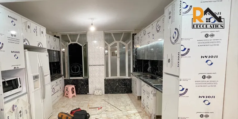 مزایای کابینت های گلاس آشپزخانه