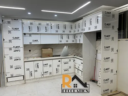 کابینت مدرن دو طبقه
